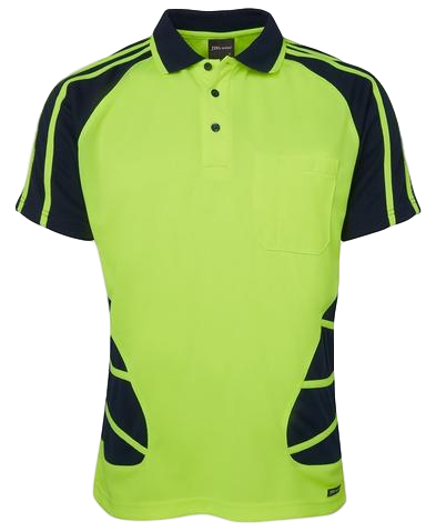 JB'S 6HSP HiVis Spider Polo S/S - Workin' Gear