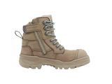BLUNDSTONE 8863 Ladies RotoFlex Zip Safety Boot - Stone