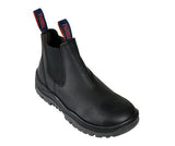 MONGREL 916020 NON-SAFETY ELASTIC SIDED BOOT - BLACK - Workin' Gear