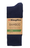 3 Pack Bamboo Work Socks - Workin Gear