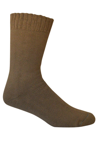 7 Pair Bamboo Textiles Premium Extra Thick Work Socks – 92% Bamboo, 8% Elastane – Mid Calf, Crew Style, Men's, All Seasons, Antibacterial, Breathable