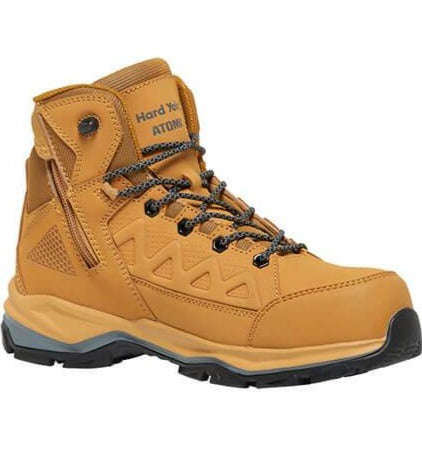 HARD YAKKA Atomic Hybrid Safety Boot - Wheat (Y60280